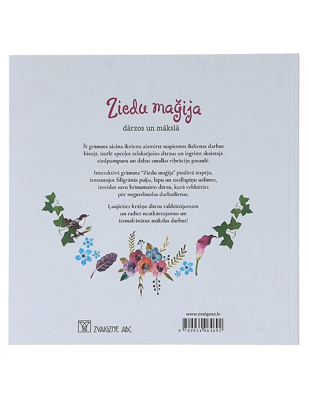 Darzos un maksla - Ziedu magija - Hyvinvointikirjat - 10105577887 - 1