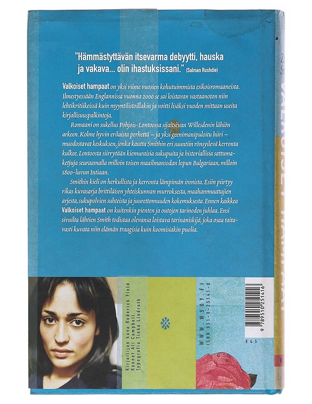 Valkoiset hampaat - Smith, Zadie - Romaanit ja novellit - 10105577906 - 1