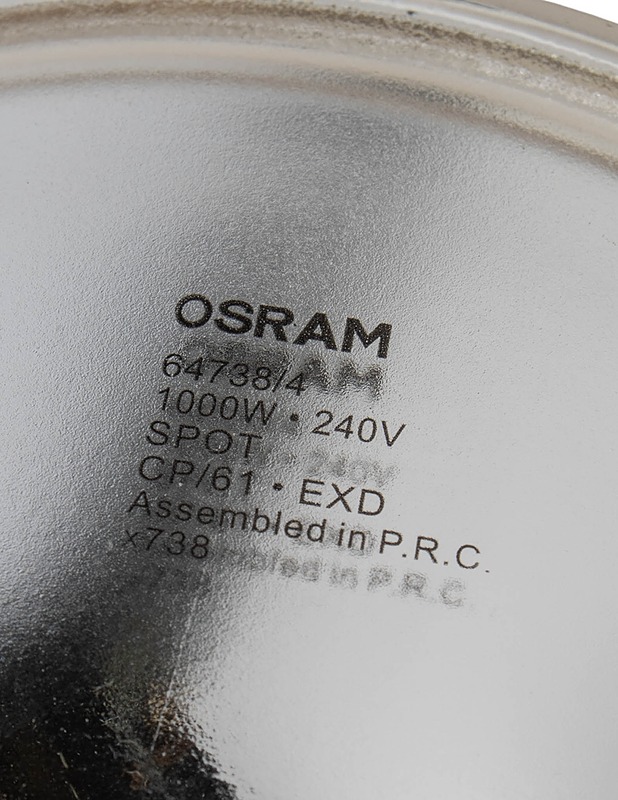 OSRAM Halogen Display Lamp 1000 W - Muu elektroniikka - 10105577912 - 2