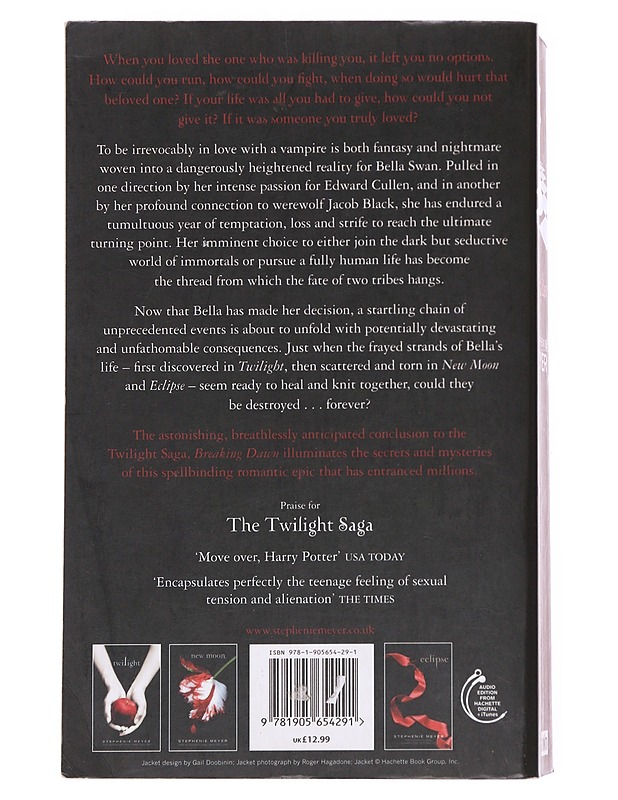Breaking dawn - Stephenie Meyer - Nuorten kirjat - 10105577947 - 1
