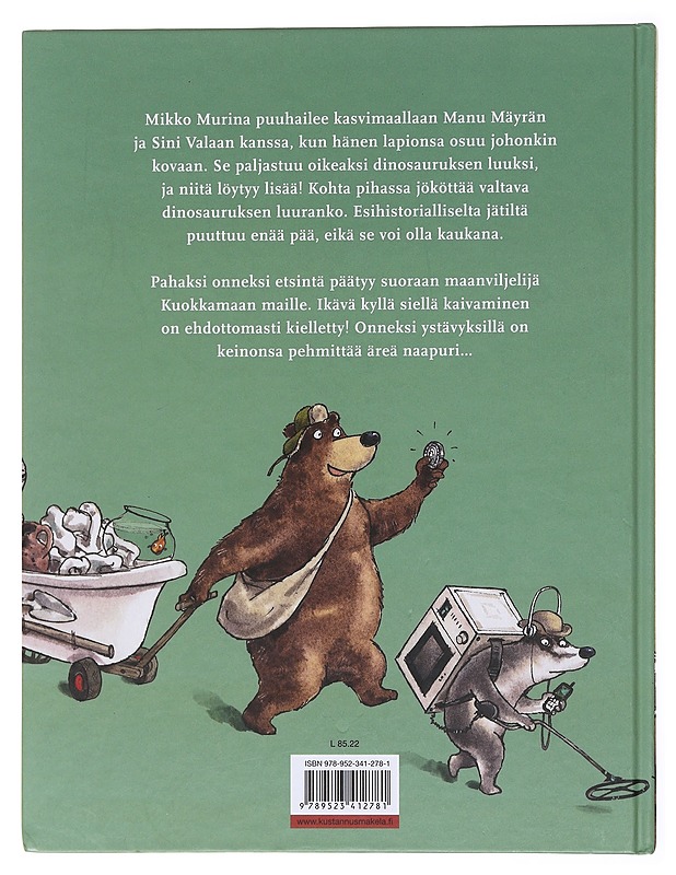 Mikko Murina ja megasaurus - Napp, Daniel - Lastenkirjat - 10105577969 - 1
