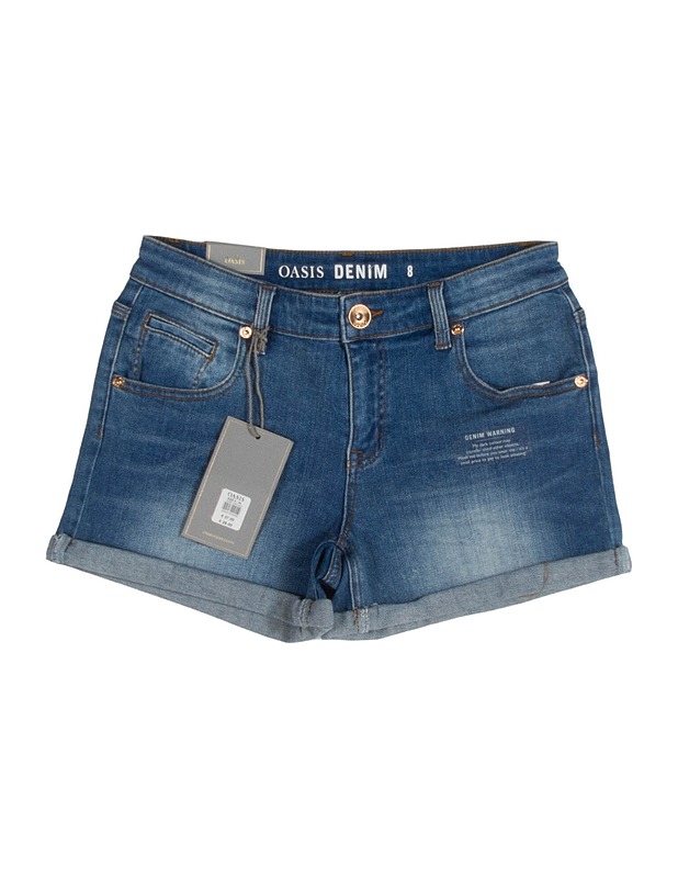 OASIS farkkushortsit, 8 - Naisten housut, shortsit ja haalarit - 10105577984 - 0