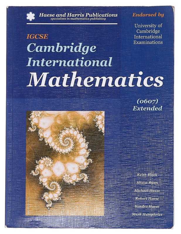 ICGSE Cambridge International Mathematics - Tietokirjat ja oppaat - 10105578026 - 0