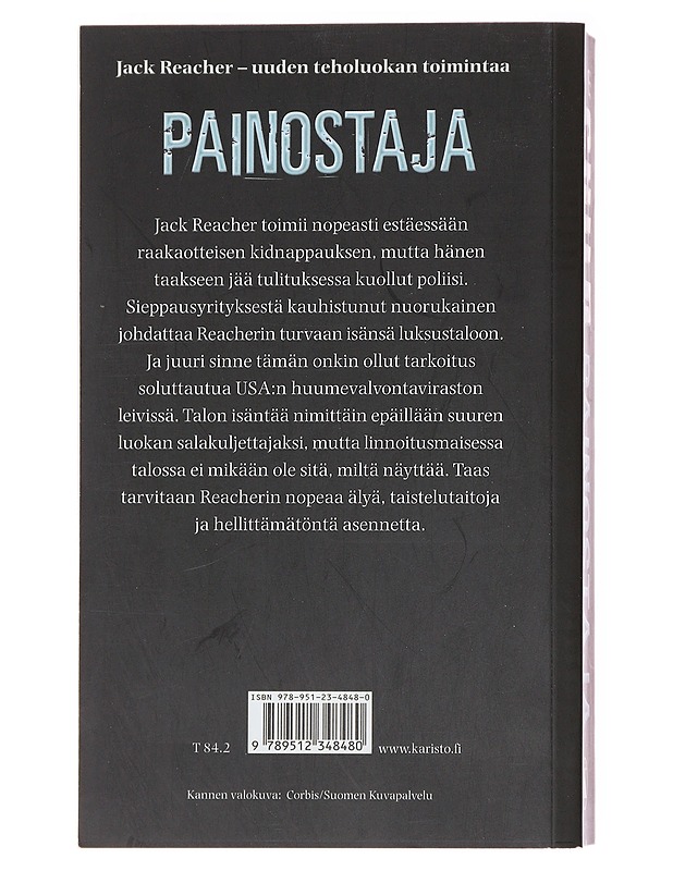 Painostaja - Child, Lee - Romaanit ja novellit - 10105578035 - 1