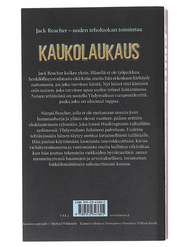 Kaukolaukaus - Child, Lee - Romaanit ja novellit - 10105578049 - 1