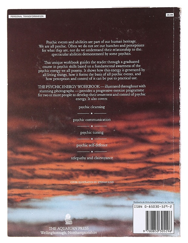 The Psychic Energy workbook - Harrastekirjat - 10105578062 - 1