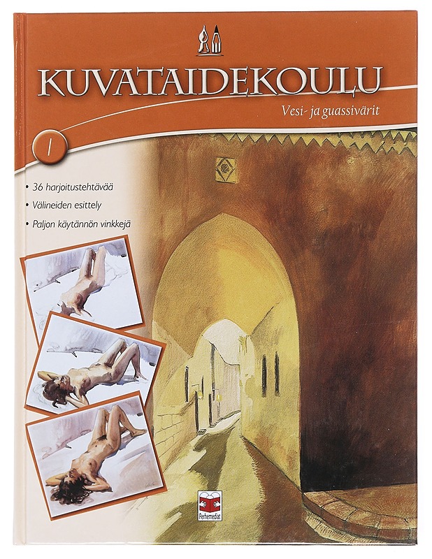 Kuvataidekoulu. 1, Vesi- ja guassivärit - Räihä, Mila - Tietokirjat ja oppaat - 10105578068 - 0