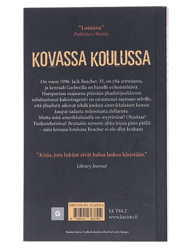 Kovassa koulussa - Child, Lee - Romaanit ja novellit - 10105578070 - 1