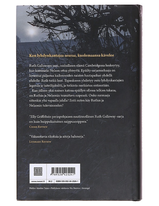 Lyhdynkantajat - Griffiths, Elly - Romaanit ja novellit - 10105578078 - 1