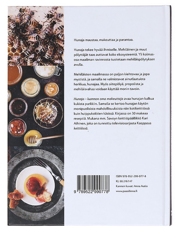 Hunaja : luonnon oma makeuttaja - Mari Koistinen - Kirja lahjaksi - 10105578153 - 1