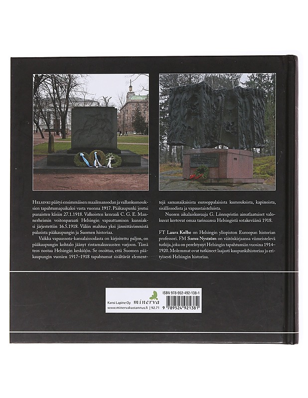 Helsinki 1918 : pääkaupunki ja sota - Kolbe, Laura - Historiakirjat - 10105578151 - 1