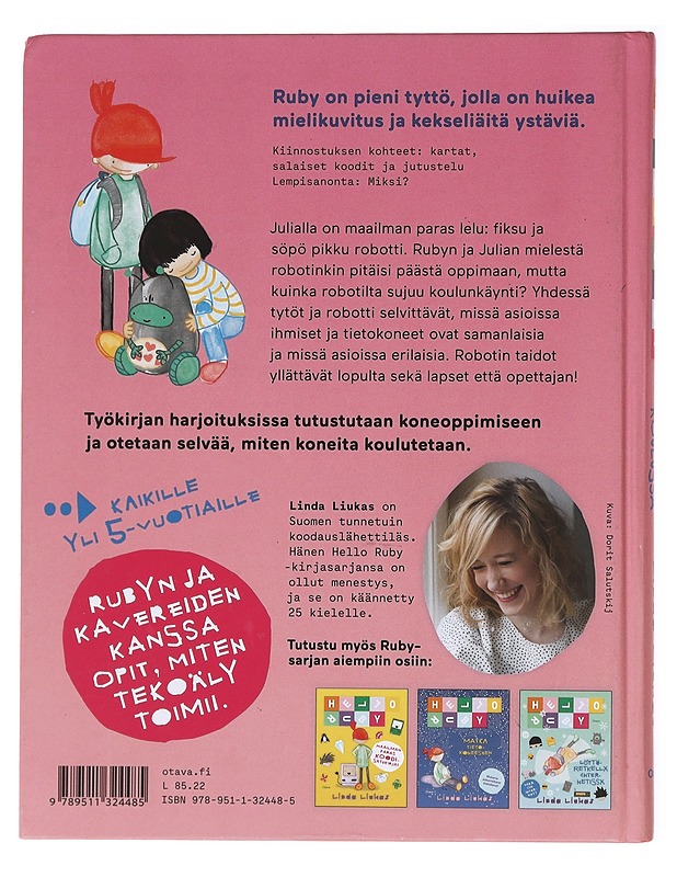 Hello Ruby : robotti koulussa - Linda Liukas - Lastenkirjat - 10105578152 - 1