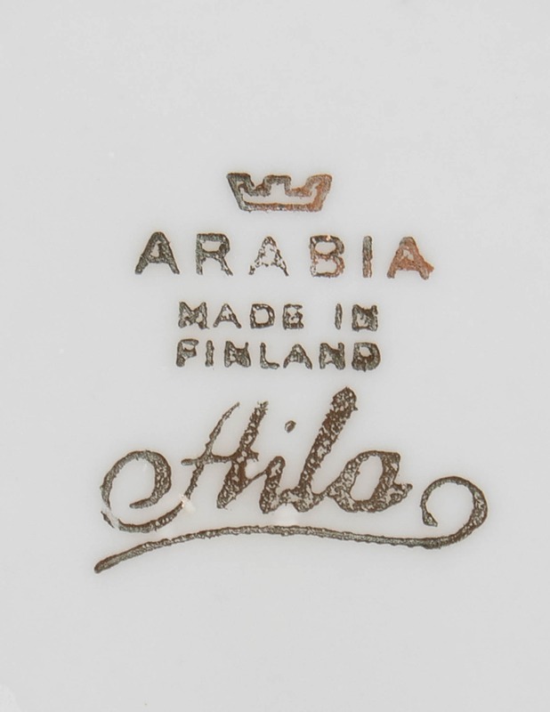 ARABIA Aila liemikulho ja aluslautanen, 1 setti - Designsuosikit - 10105578175 - 2