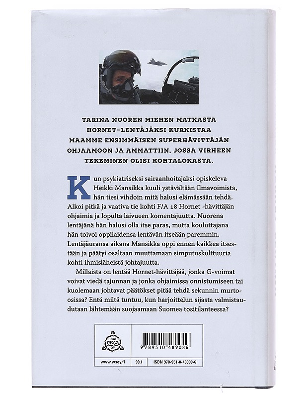 Hornet-lentäjä - Heikki Mansikka - Elämäkerrat ja muistelmat - 10105578243 - 1