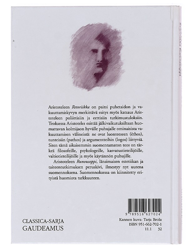 Retoriikka - Aristoteles - Tietokirjat ja oppaat - 10105578246 - 1