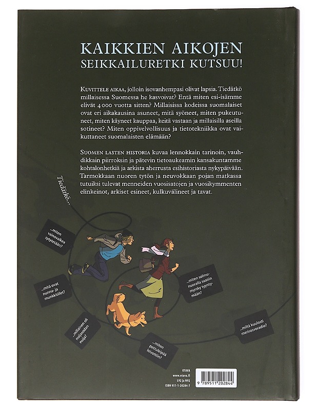 Suomen lasten historia - Kuisma, Juha - Lastenkirjat - 10105578278 - 1