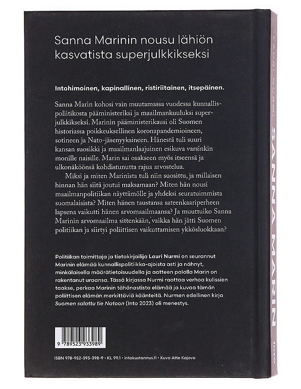 Sanna Marin - Lauri Nurmi - Elämäkerrat ja muistelmat - 10105578305 - 1