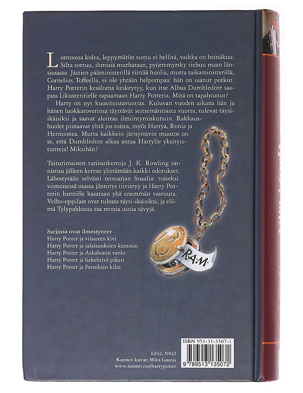 Harry Potter ja puoliverinen prinssi - Rowling, J. K. - Lastenkirjat - 10105578371 - 1
