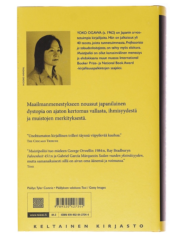 Muistipoliisi - Ogawa, Yoko - Romaanit ja novellit - 10105578421 - 1