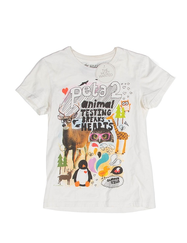 GLAMOUR KILLS/PETA2 t-paita - Nuorten vaatteet - 10105578482 - 0