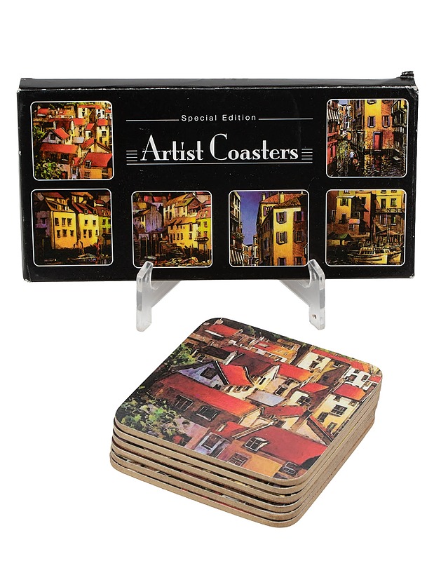 IMP Artist Coasters lasinaluset, 6 kpl - Muut astiat - 10105578519 - 0