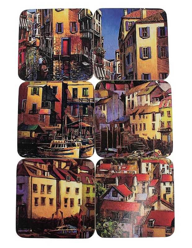 IMP Artist Coasters lasinaluset, 6 kpl - Muut astiat - 10105578519 - 1