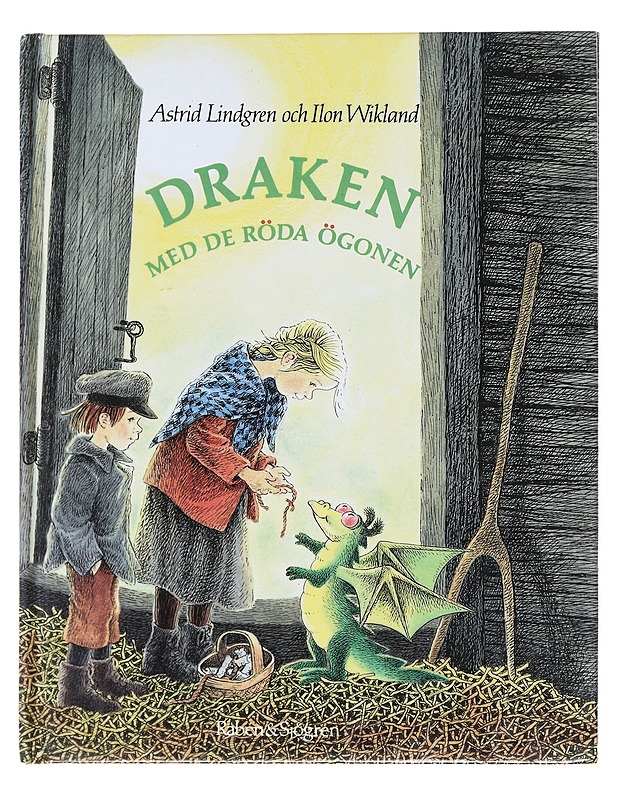 DRAKEN MED DE RÖDA ÖGONEN - Lindgren, Astrid - Lastenkirjat - 10105578543 - 0