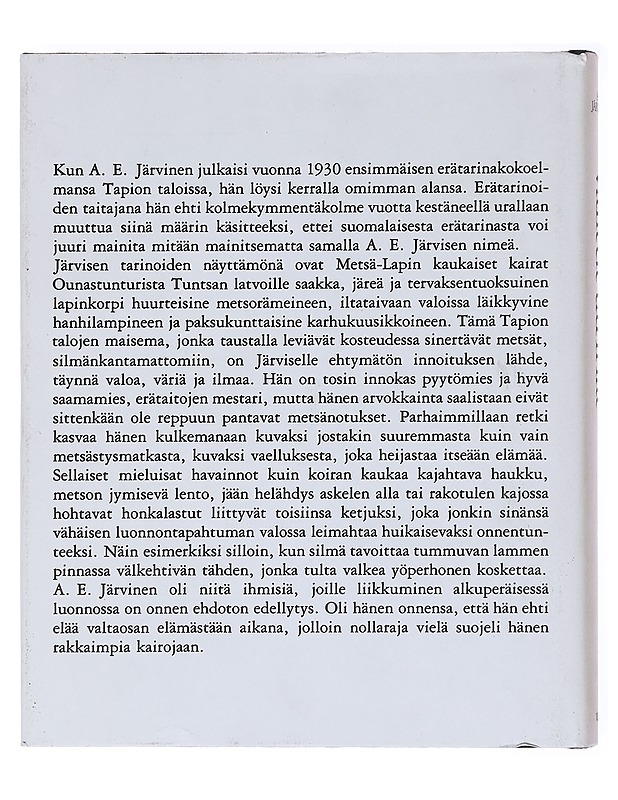 Valitut tarinat - A.E. Järvinen - Kaunokirjallisuus - 10105578595 - 1