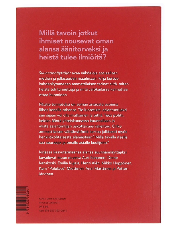 Suunnannäyttäjät - Aino Pajukangas - Tietokirjat ja oppaat - 10105578660 - 1