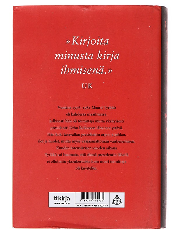 Presidentti ja toimittaja - Maarit Tyrkkö - Elämäkerrat ja muistelmat - 10105578671 - 1