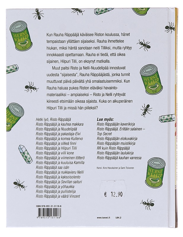 Risto Räppääjä ja Hilpuri Tilli - Nopola, Sinikka - Lastenkirjat - 10105578674 - 1