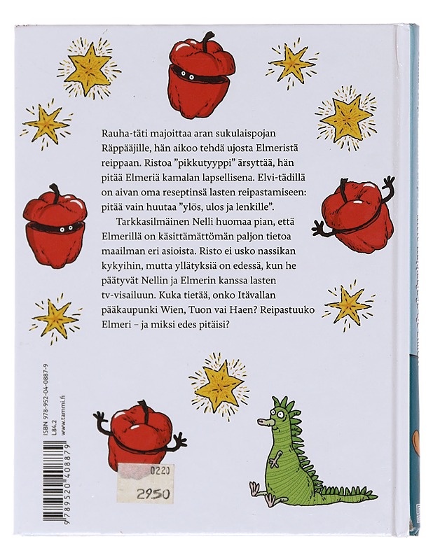Risto Räppääjä ja ujo Elmeri - Nopola, Sinikka - Lastenkirjat - 10105578678 - 1