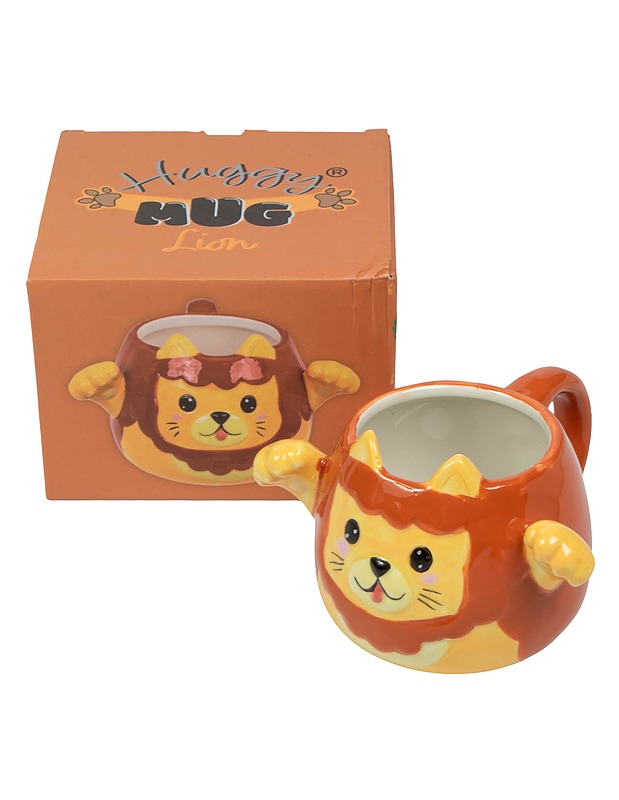 OUT OF THE BLUE Huggy Mug Lion muki - Mukit ja kahvikupit - 10105578697 - 0