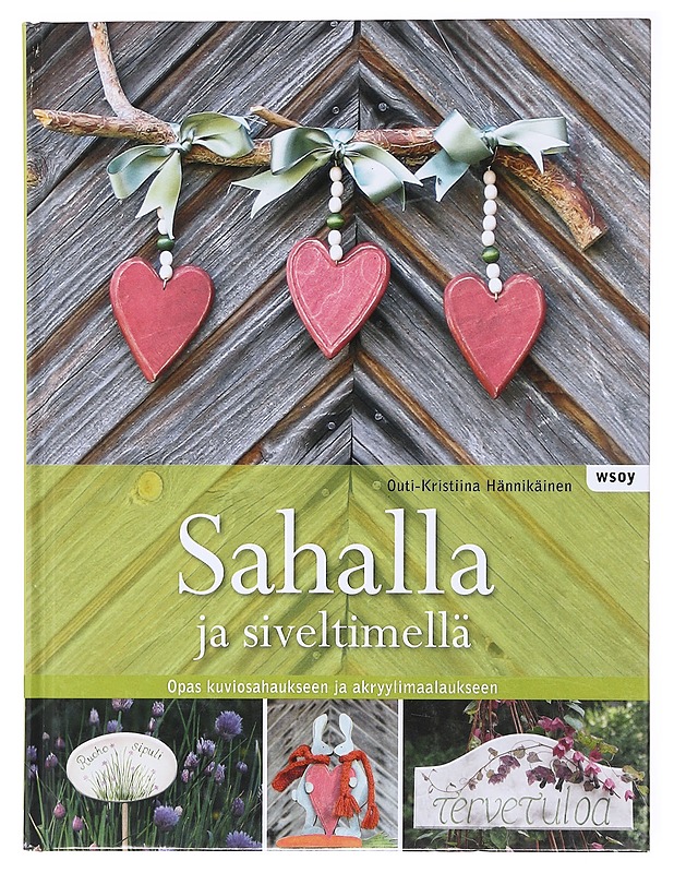 Sahalla ja siveltimellä / opas kuviosahaukseen ja akryylimaalaukseen - Hännikäinen, Outi-Kristiina - Käsityökirjat - 10105578722 - 0