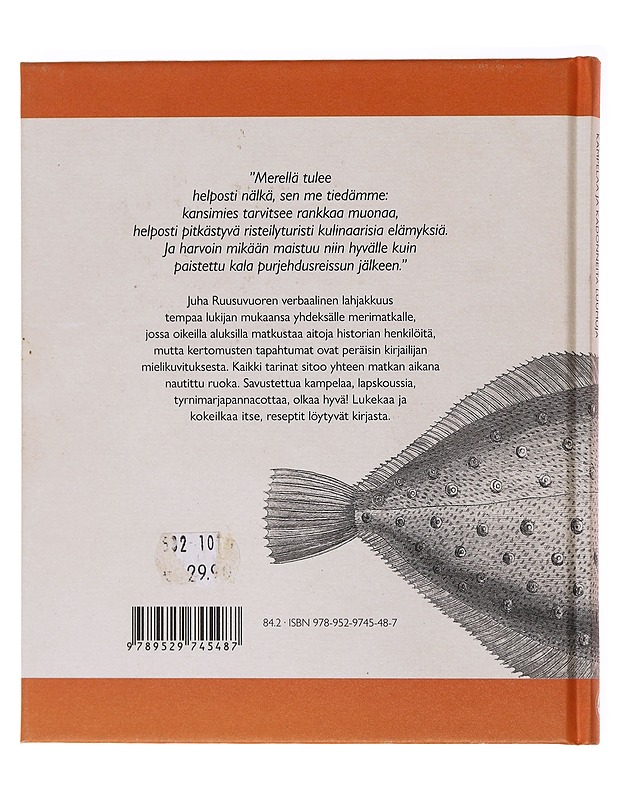 Kampelaa ja kadonneita luumuja / makumuistoja laivan kapyysista - Juha Ruusuvuori - Ruokakirjat - 10105578734 - 1