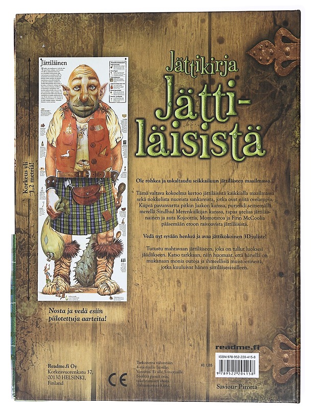 Jättikirja jättiläisistä - Pirotta, Saviour - Lastenkirjat - 10105578738 - 1