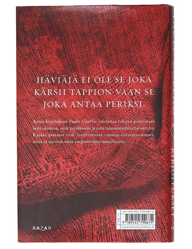 Accran kirjoitukset - Coelho, Paulo - Romaanit ja novellit - 10105578754 - 1