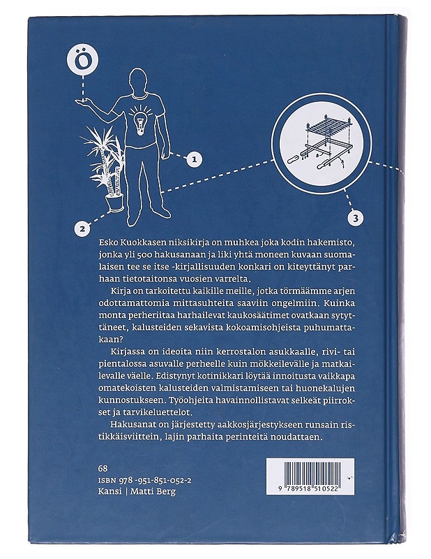 Aaltopahvista ötökkäoveen / jokakodin selviytymisopas - Esko Kuokkanen - Tietokirjat ja oppaat - 10105578799 - 1