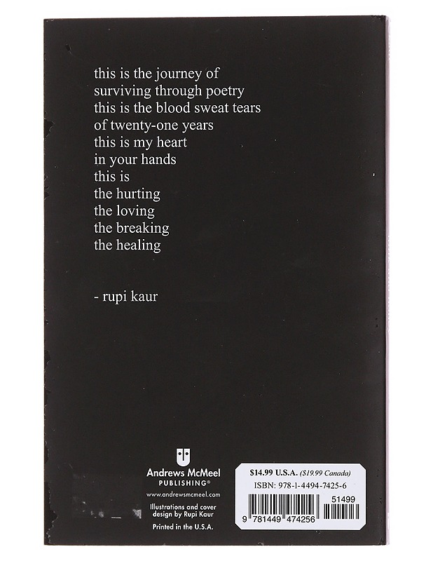 Milk and honey - Rupi Kaur - Runot ja näytelmät - 10105578830 - 1