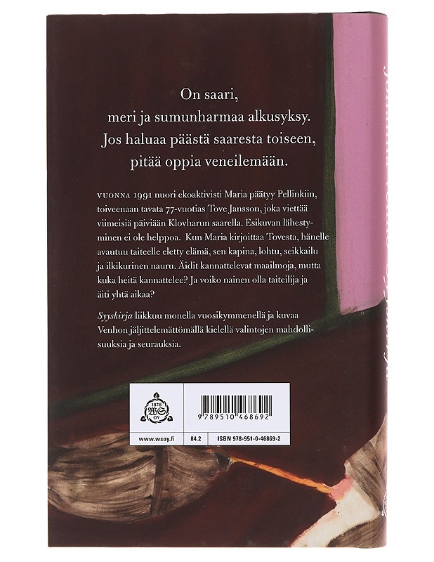 Syyskirja : romaani - Johanna Venho - Romaanit ja novellit - 10105578842 - 1