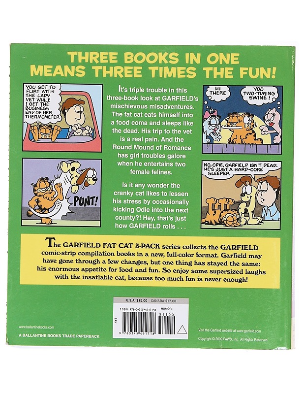 Garfield fat cat 3-pack : vol 4 - Jim Davis - Sarjakuvat - 10105578886 - 1
