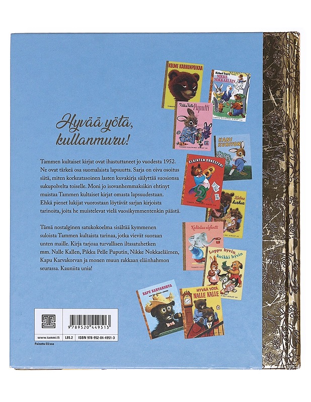 Nalle Kallen kultainen iltasatukirja - Scarry, Patsy - Lastenkirjat - 10105578950 - 1