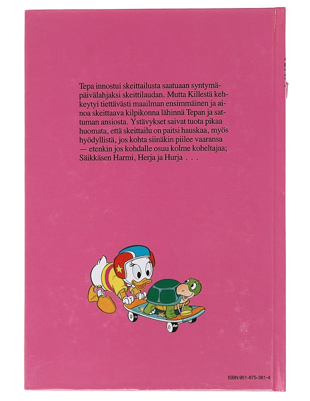 Tepa ja skeittaava kilpikonna : Disneyn satulukemisto - Disney, Walt - Sarjakuvat - 10105578966 - 1