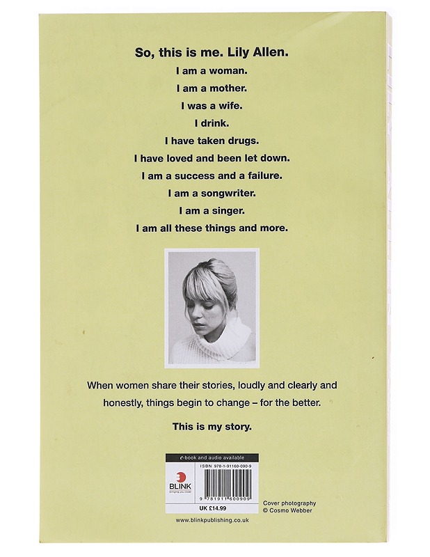 My Thoughts Exactly - Lily Allen - Elämäkerrat ja muistelmat - 10105578982 - 1