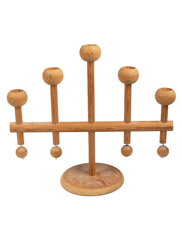 AARIKKA puinen 5-haarainen kyntilänjalka,  - Designsuosikit - 10105578989 - 0