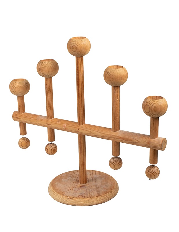 AARIKKA puinen 5-haarainen kyntilänjalka,  - Designsuosikit - 10105578989 - 1
