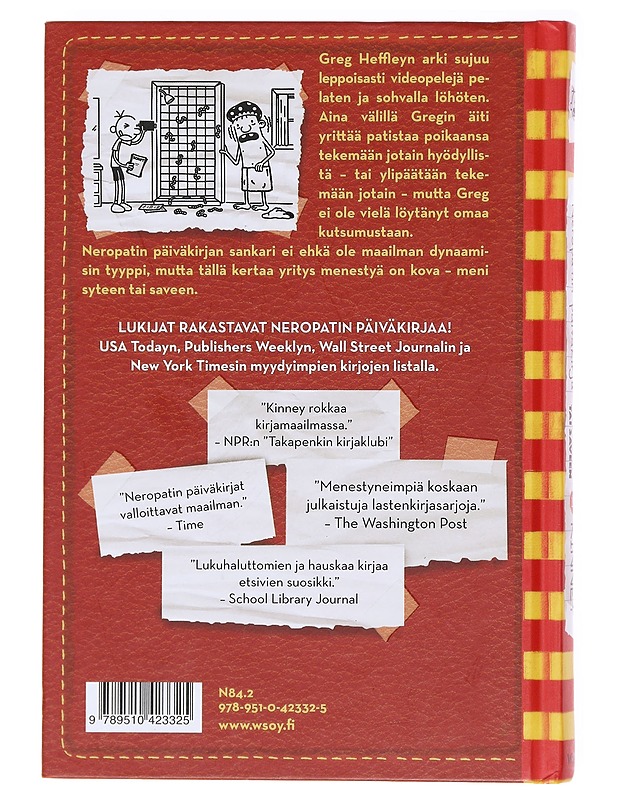 Neropatin päiväkirja / 11 Syteen tai saveen - Kinney, Jeff - Nuorten kirjat - 10105578990 - 1