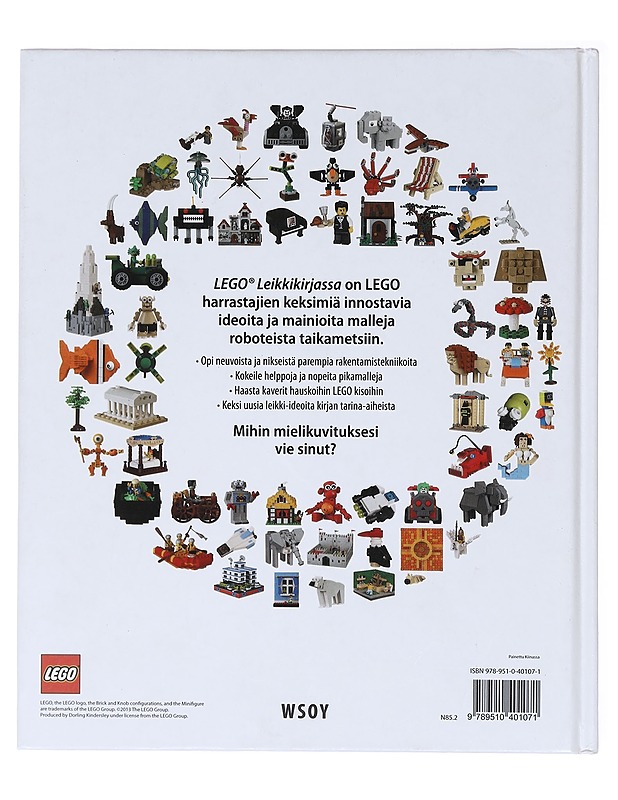 LEGO® leikkikirja : ideoita rakentamiseen ja leikkimiseen - Lipkowitz, Daniel - Lastenkirjat - 10105579040 - 1