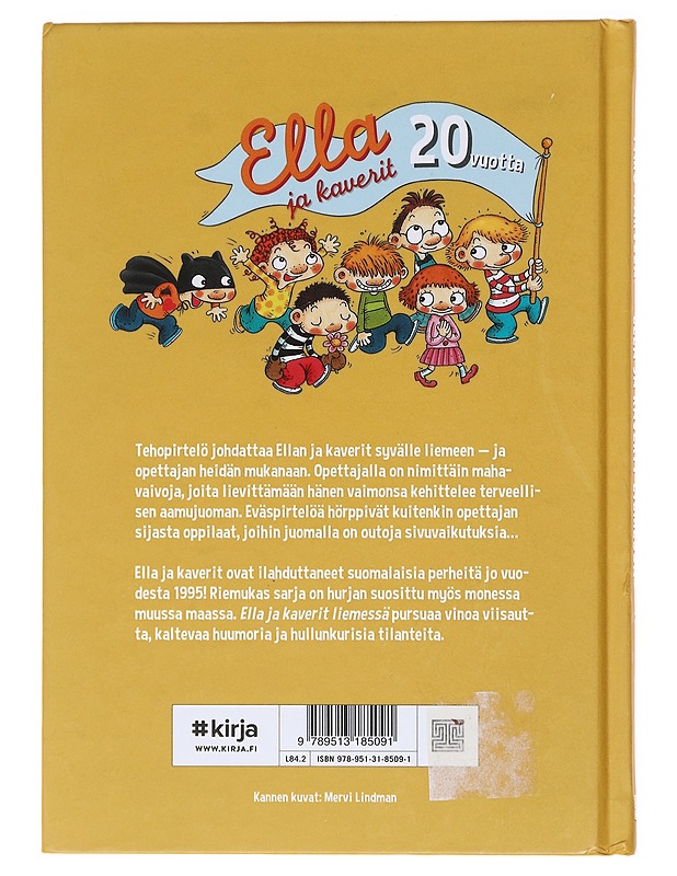 Ella ja kaverit liemessä - Parvela, Timo - Lastenkirjat - 10105579063 - 1