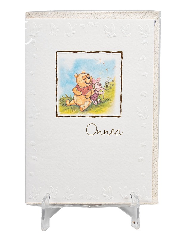 DISNEY Nalle Puh 2-osainen onnittelukortti - Askartelu - 10105579123 - 0